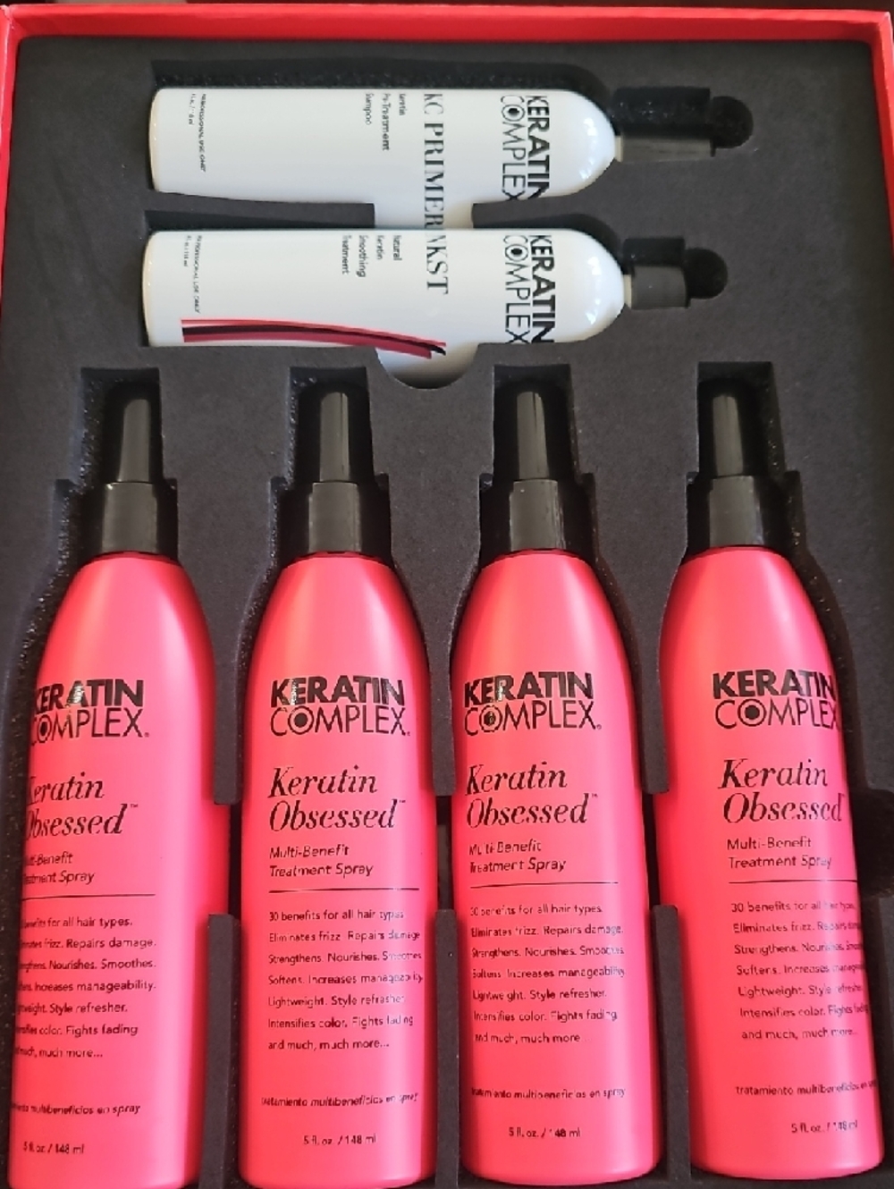 Keratin Complex NKST Smoothing Treatment System - Red